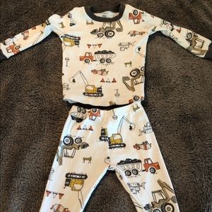 Carters truck pajamas set